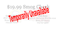 Smog Check Coupon in Reno/Sparks